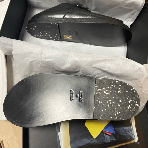 Marsell Sandello Scalzato Lace-Up Sandals in Black Calf Leather Size 38 - Picture 5 of 6